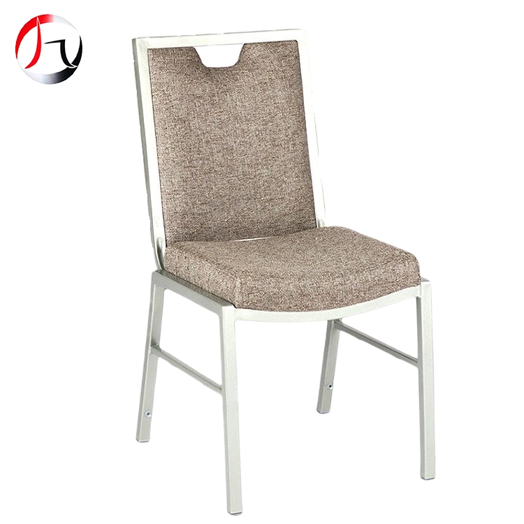 MHJ furniture - Modern Unique Design Aluminum Stacking Banquet Armless Dining Chair For Hall Aluminum chair 1