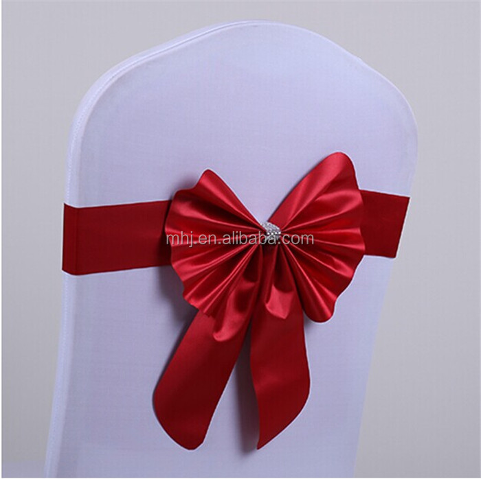 MHJ furniture - Factory Sale Gold Color Polyester Cheap Wedding Banquet Chair Covers Chair cover/Table cloth/Napkins/Sash 14