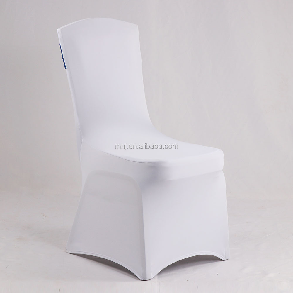 MHJ furniture - High Quality White 280g Thick Elastic Spandex Hotel Banquet Chair Cover Chair cover/Table cloth/Napkins/Sash 7