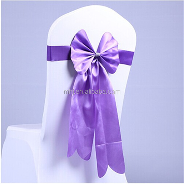 MHJ furniture - High Quality White 280g Thick Elastic Spandex Hotel Banquet Chair Cover Chair cover/Table cloth/Napkins/Sash 12