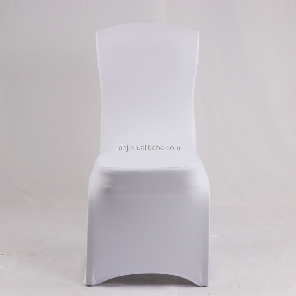 MHJ furniture - High Quality White 280g Thick Elastic Spandex Hotel Banquet Chair Cover Chair cover/Table cloth/Napkins/Sash 10