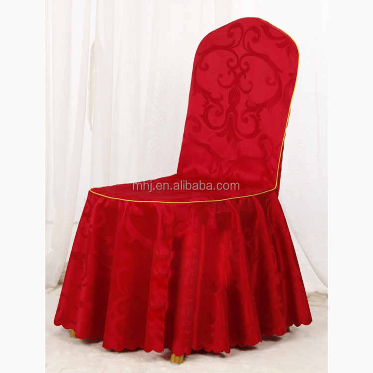 MHJ furniture - Newest Hotel Banquet Ruffled Champagne Polyester Chair Cover Chair cover/Table cloth/Napkins/Sash 10