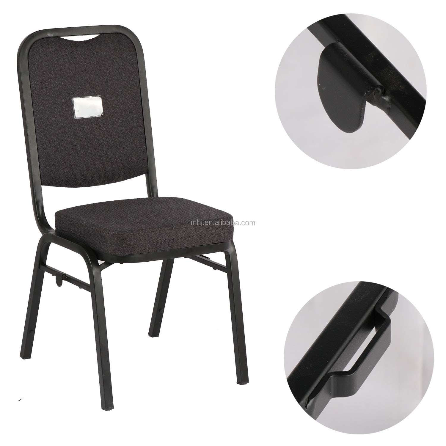 MHJ furniture - High Quality Wholesale Factory Used Stacking Interlocking Hotel Banquet Chairs Conference Chairs Exhibition Center Chairs Banquet chair 7