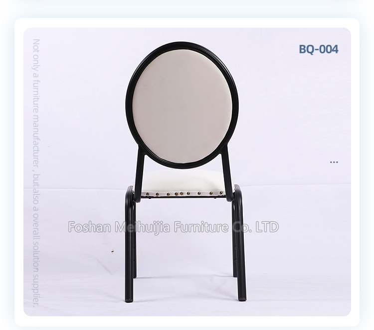 aluminum padded sturdy restaurant banquet hall chair