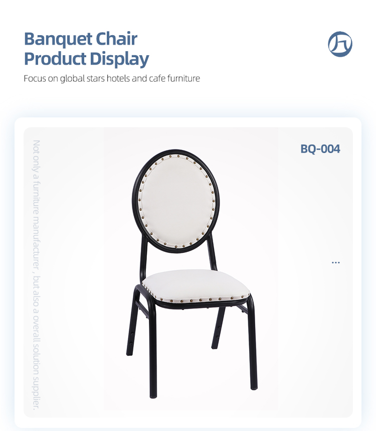 aluminum padded sturdy restaurant banquet hall chair