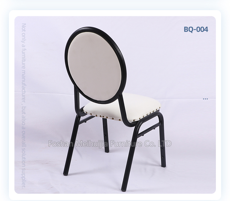 aluminum padded sturdy restaurant banquet hall chair