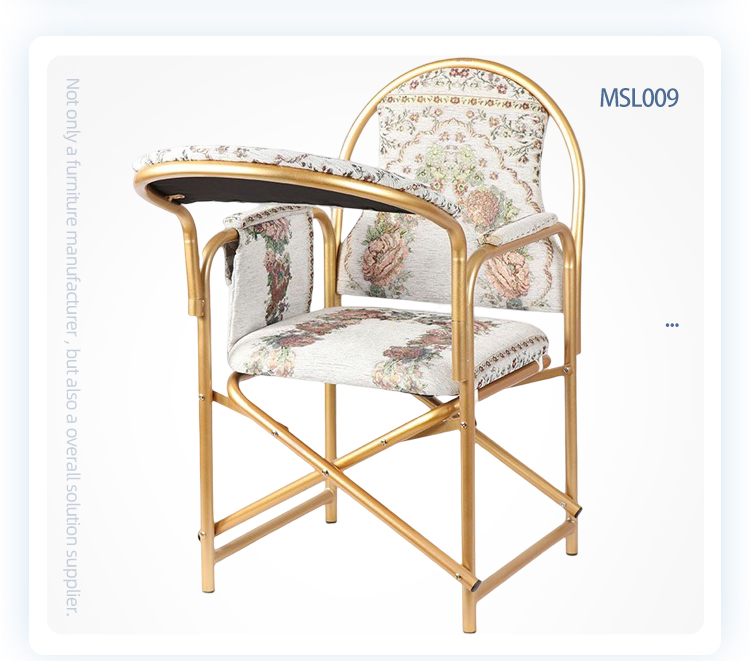 hot sale steel metal folding muslim prayer chair