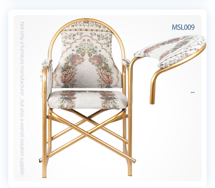 hot sale steel metal folding muslim prayer chair