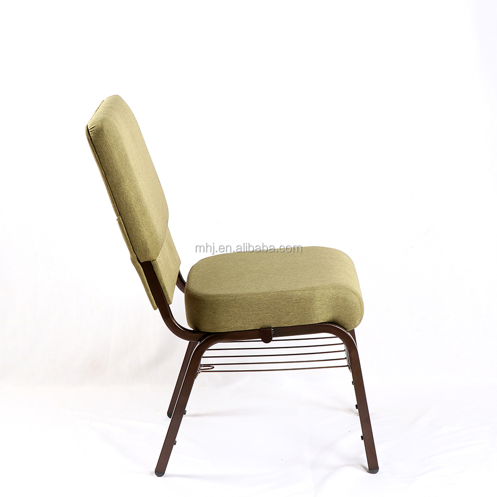MHJ furniture - Factory Wholesale Price Interlock Church Auditorium Church Chairs Plastic chair and table 10