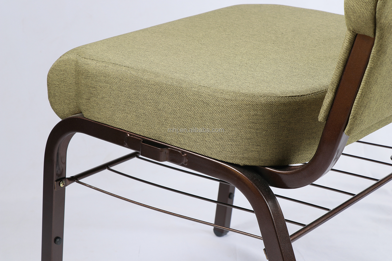 MHJ furniture - Factory Wholesale Price Interlock Church Auditorium Church Chairs Plastic chair and table 13