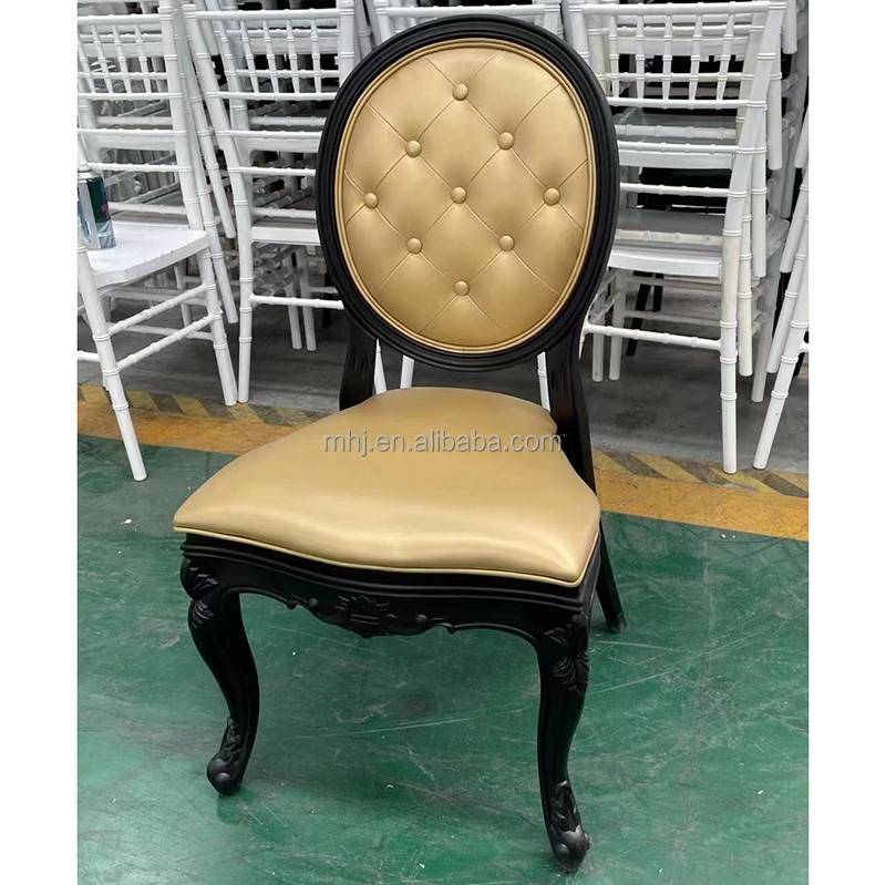 MHJ furniture - Stackable Party Rental Pp Plastic Louis Banquet Event Wedding Chair Plastic chair and table 1