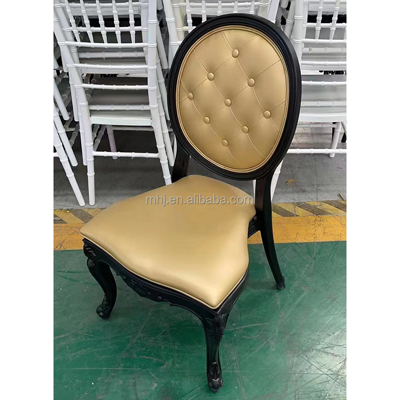 MHJ furniture - Stackable Party Rental Pp Plastic Louis Banquet Event Wedding Chair Plastic chair and table 6
