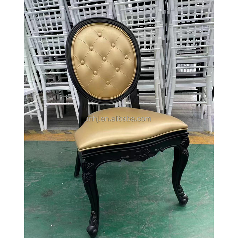 MHJ furniture - Stackable Party Rental Pp Plastic Louis Banquet Event Wedding Chair Plastic chair and table 9