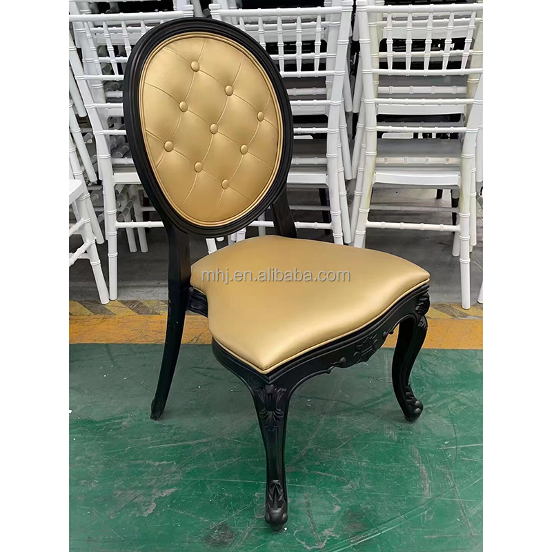 MHJ furniture - Stackable Party Rental Pp Plastic Louis Banquet Event Wedding Chair Plastic chair and table 8