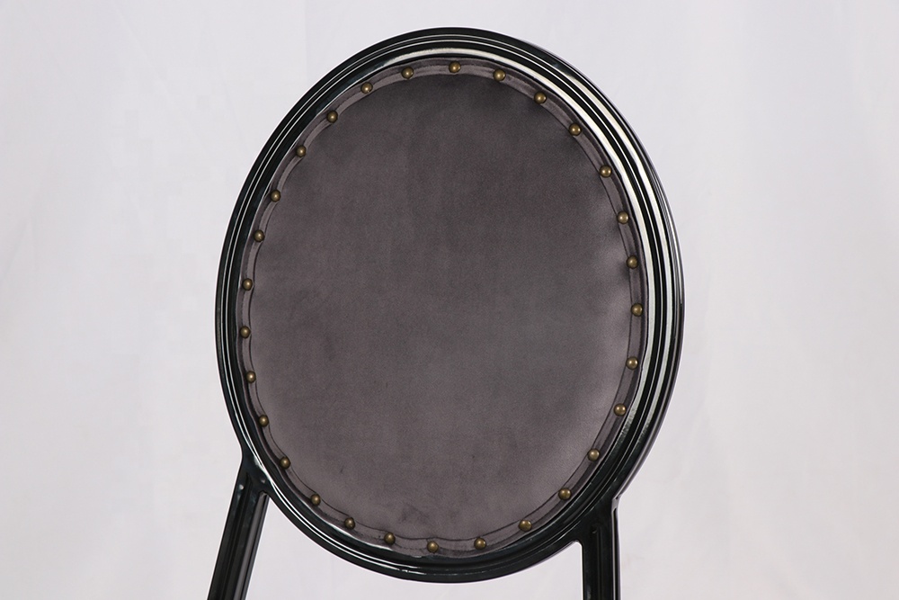 MHJ furniture - Hot Sale Factory Outlet Stackable Aluminum Round Back Hotel Banquet Chair Banquet chair 10