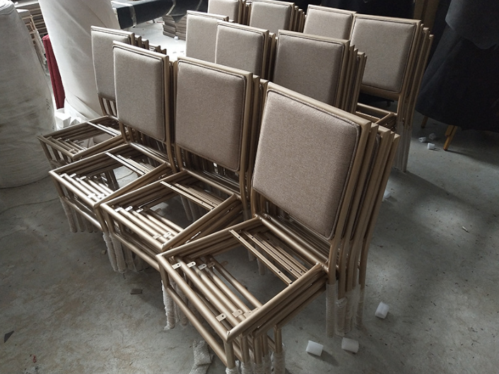 MHJ furniture - New Design High Quality Cross Back Banquet Wholesale Dining Wedding Chair Banquet chair 12