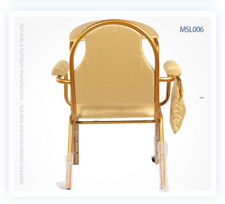Cheap price iron stackable muslim islam prayer chair with movable panel