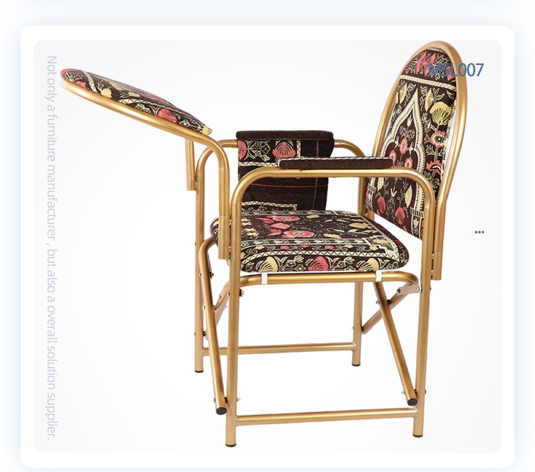 Luxury back rest prayer recline foldable muslim prayer chair folding in pakistan