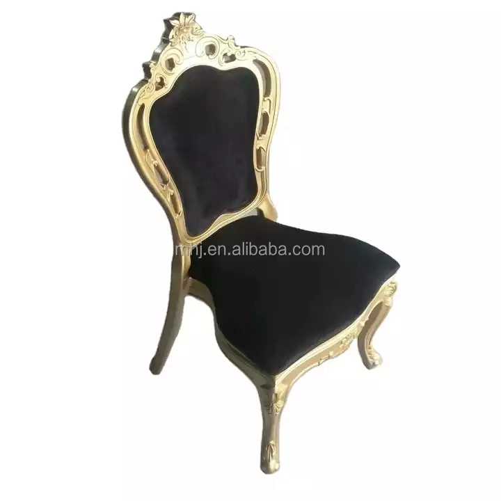 MHJ furniture - Stackable Royal Banquet Dining Resin Ghost Chair Louis Chair Plastic chair and table 1