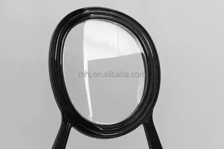 MHJ furniture - Stack Party Rental Black Ghost Wedding Louis Resin Chair Plastic chair and table 9
