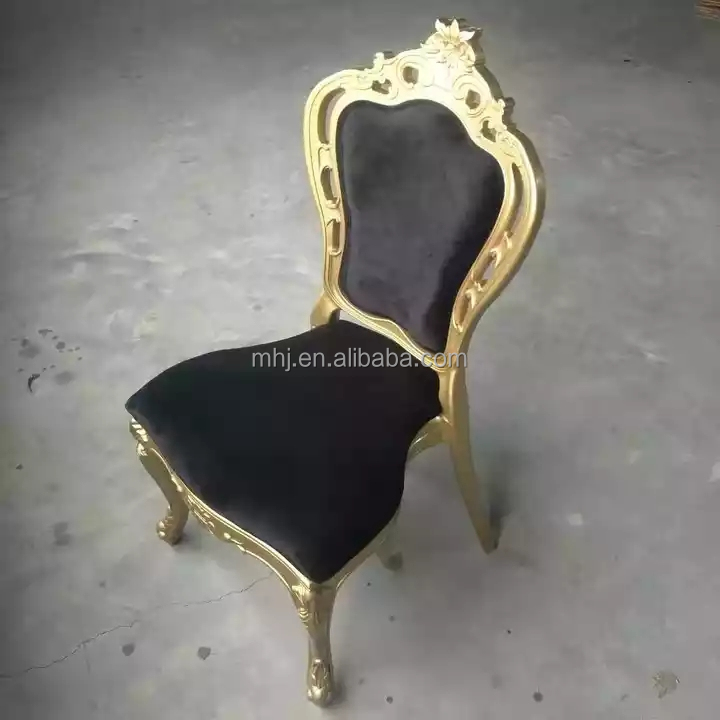 MHJ furniture - Stackable Royal Banquet Dining Resin Ghost Chair Louis Chair Plastic chair and table 8