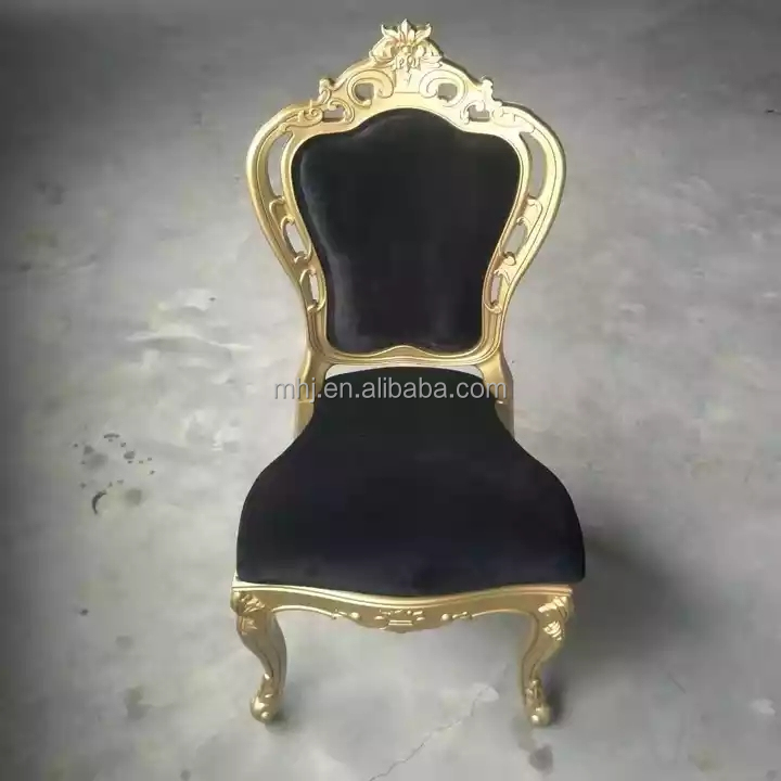 MHJ furniture - Stackable Royal Banquet Dining Resin Ghost Chair Louis Chair Plastic chair and table 7
