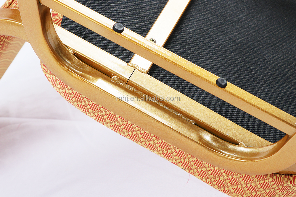 MHJ furniture - 2023 Hot Sale Stackable Aluminum Hotel Wedding Banquet Chair Banquet chair 11