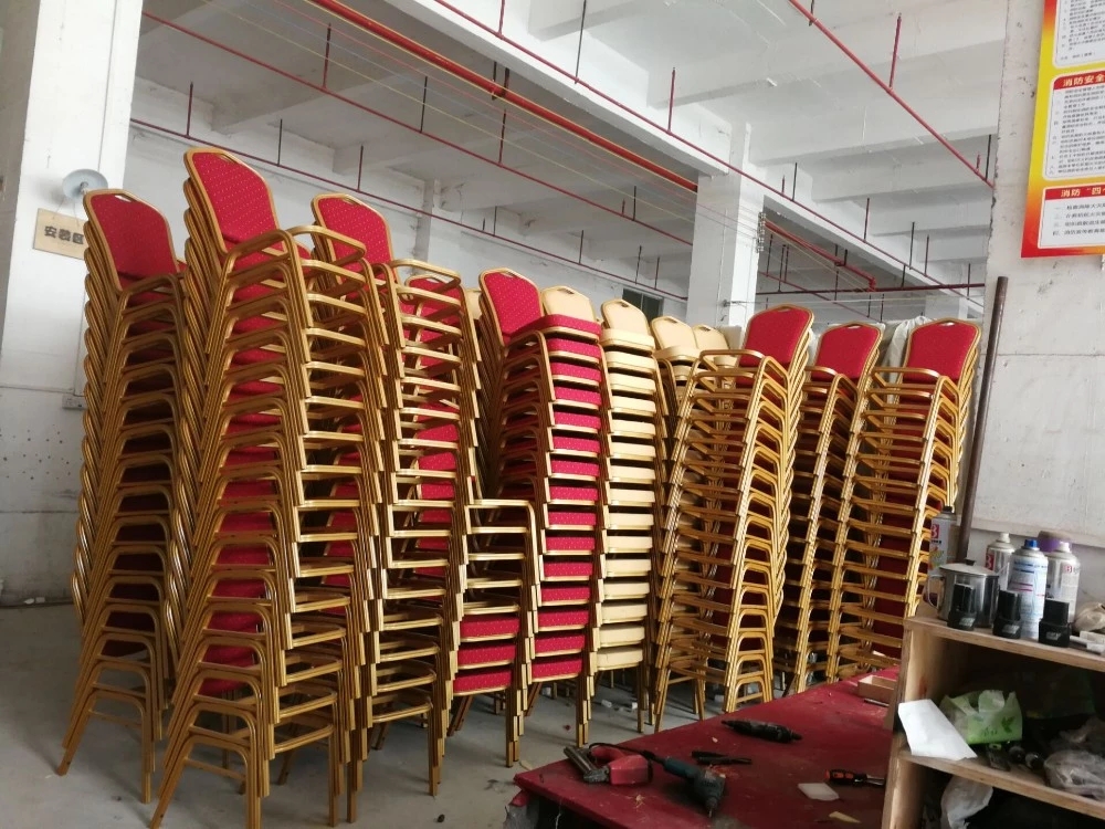 MHJ furniture - Quality Purple Velvet Aluminum Hotel Banquet Chair For Event Banquet chair 13