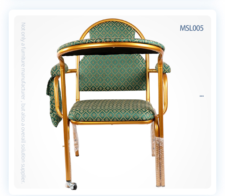 New design green church Islamic mosque muslim prayer chair with arms