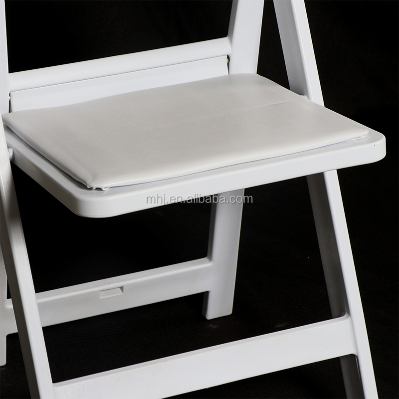 MHJ furniture - Portable Plastic White Folding Wedding Chairs Plastic chair and table 11