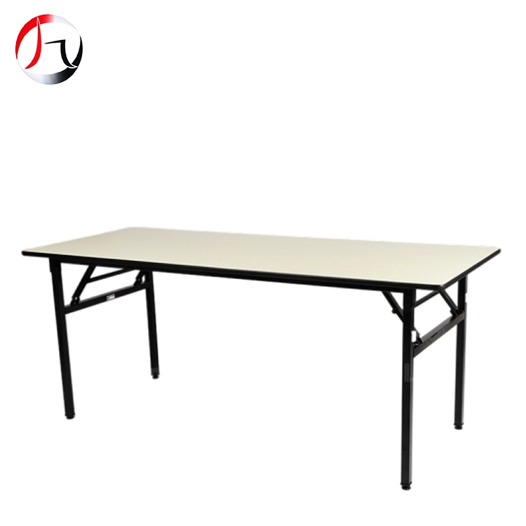 MHJ furniture - Wholesale Foldable Hotel Event Indoor Restaurant Rectangle Folding Tables Banquet table 1