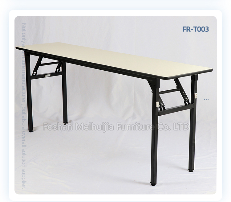 Wholesale foldable hotel event indoor restaurant rectangle folding tables