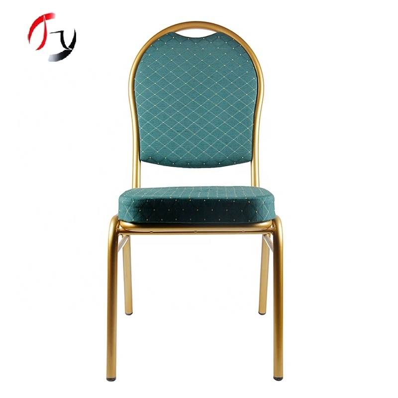 MHJ furniture - Whosale Iron Steel Metal Stacking Oval Round Back Hotel Restaurant Banquet Chairs For Events Steel/iron chair 1