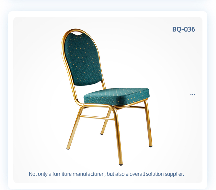 Modern design metal hotel restaurant wedding banquet room stackable chair without armrest