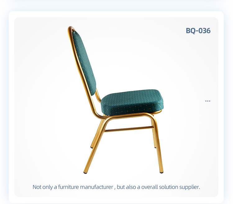 Modern design metal hotel restaurant wedding banquet room stackable chair without armrest