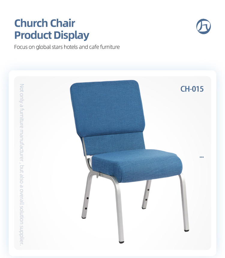 OEM ODM Commercial Theater Hall Connecting stackable Aluminum ganging Church hall banquet Chair