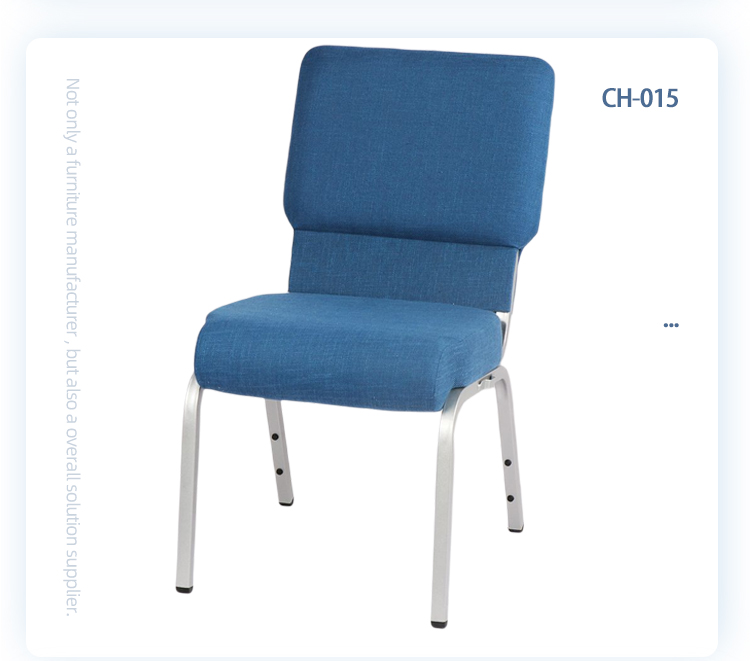 OEM ODM Commercial Theater Hall Connecting stackable Aluminum ganging Church hall banquet Chair