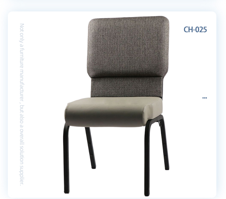 Wholesale stackable metal chairs pu leather pulpit auditorium interlocking church chair