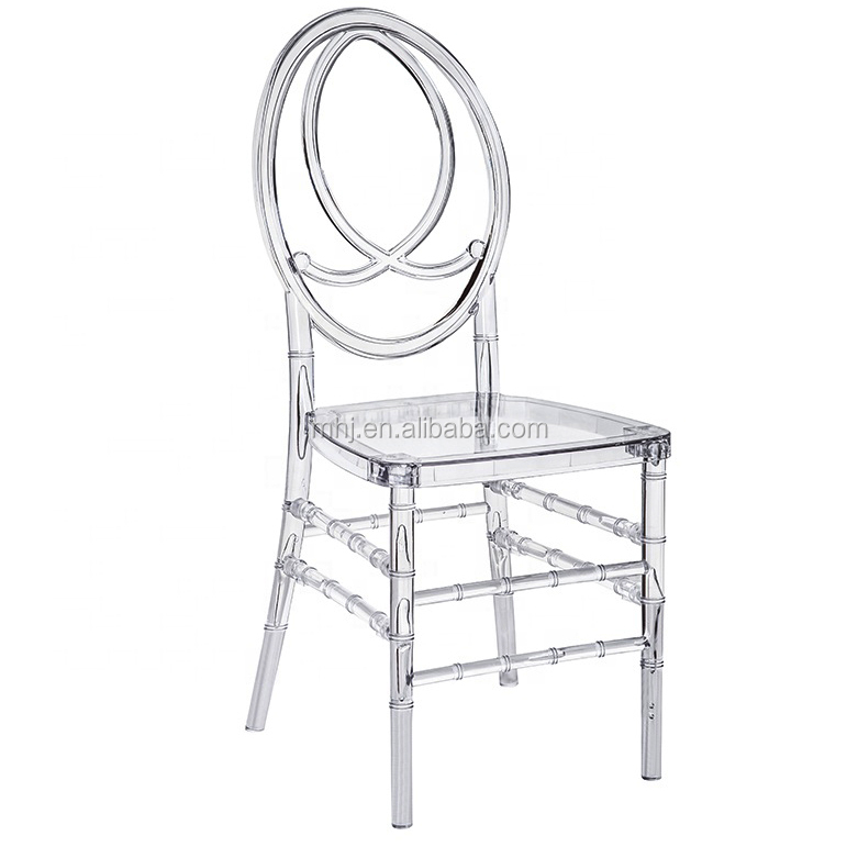 MHJ furniture - Hot Sale High Quality Pc Material Clear Resin Phoenix Wedding Chair Plastic chair and table 13