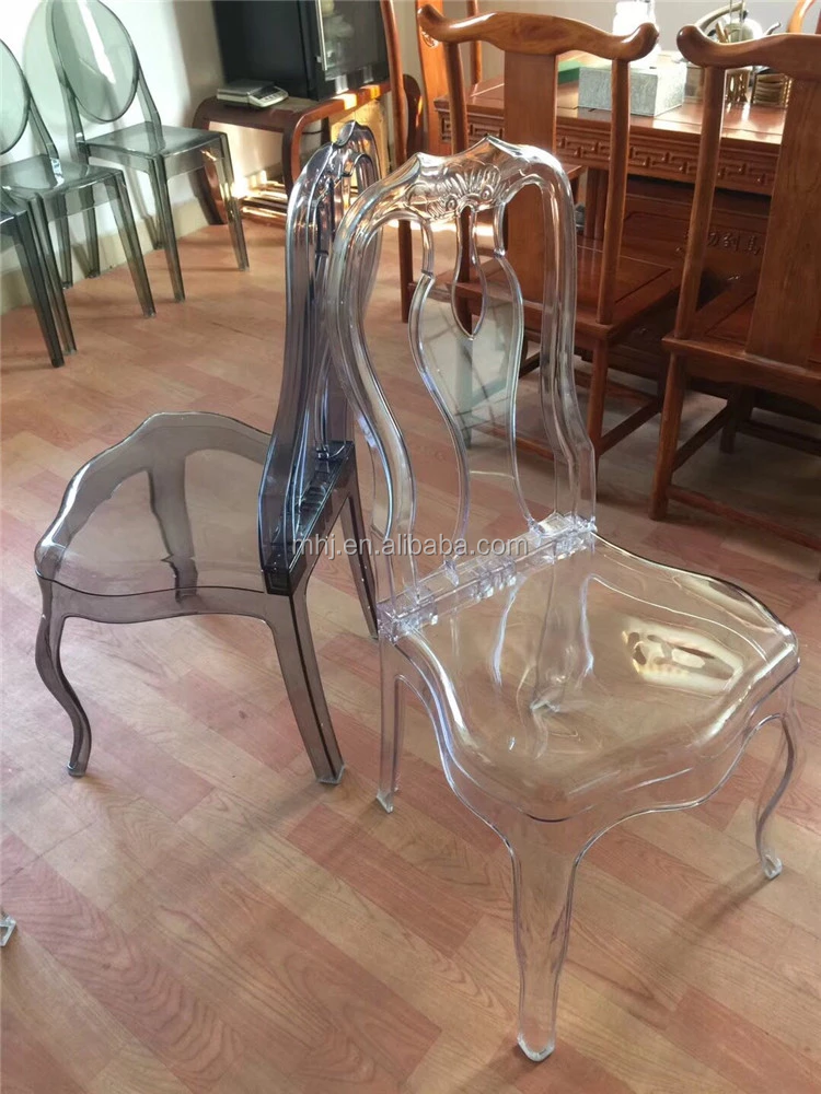 MHJ furniture - Wholesale Stackable Clear Transparent Resin Chair Wedding Dining Chairs Plastic chair and table 12