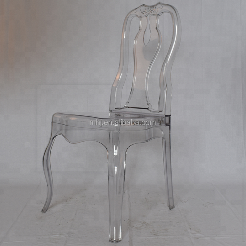 MHJ furniture - Wholesale Stackable Clear Transparent Resin Chair Wedding Dining Chairs Plastic chair and table 10