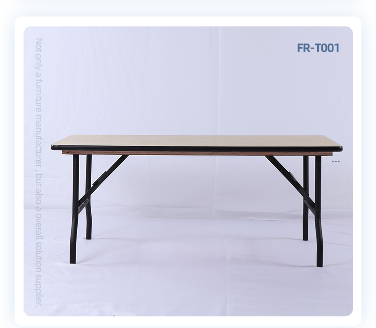 Laminate board fireproof board surface multi-function rectangle folding long table