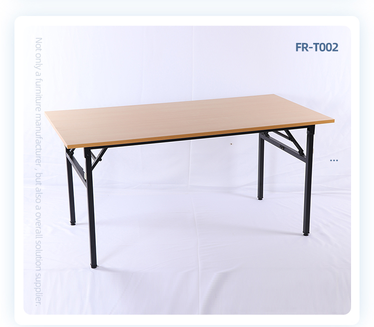 High quality melamine plywood folding wooden event banquet table for dinning