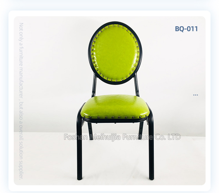 round tube stacking hotel chair for banquet hall