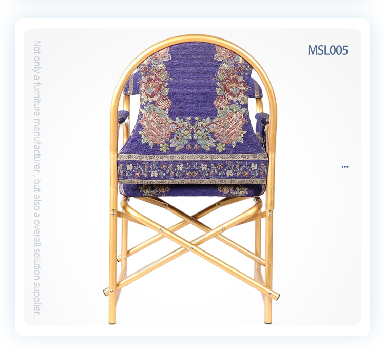 Wholesale iron home use folding mosque muslim islam prayer chair