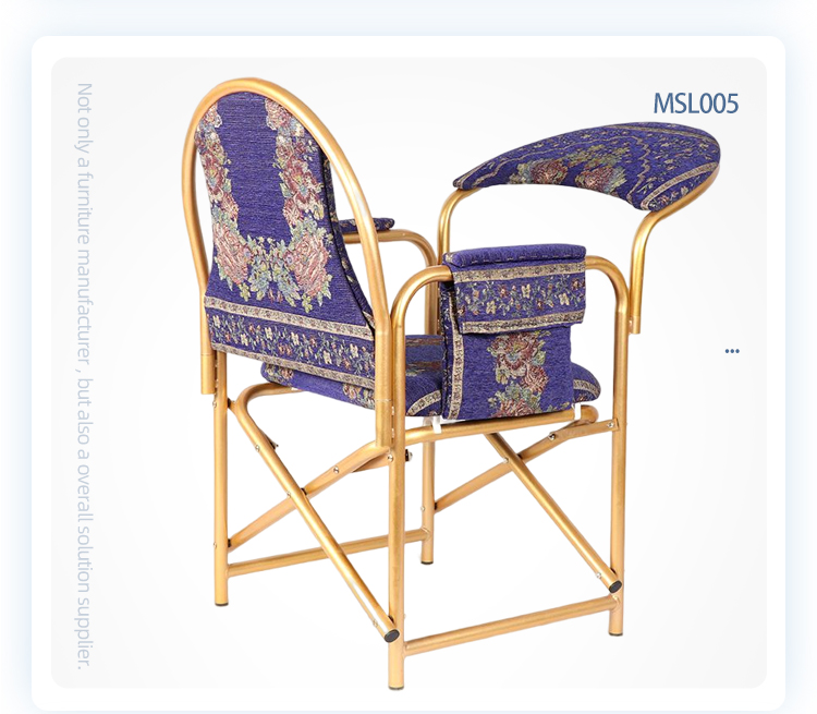 Wholesale iron home use folding mosque muslim islam prayer chair