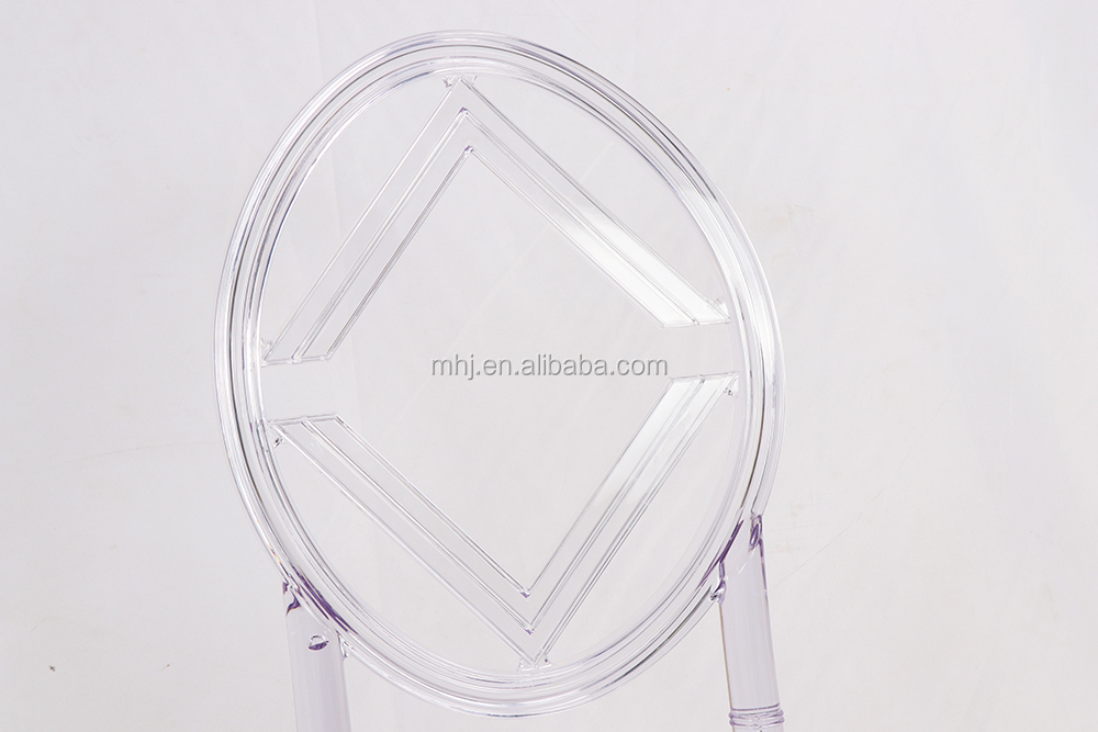 MHJ furniture - Factory Wholesale Clear Wedding Dining Plastic Resin Phoenix Tiffany Chair Plastic chair and table 12