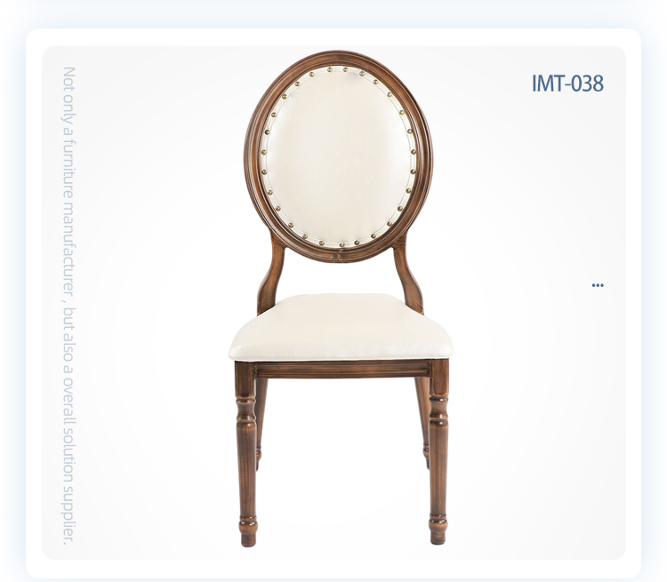 Metal luxury aluminum louis egg round back restaurant hotel dining leather chair