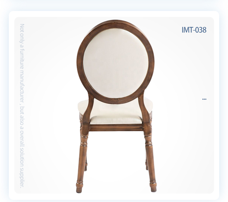 Metal luxury aluminum louis egg round back restaurant hotel dining leather chair