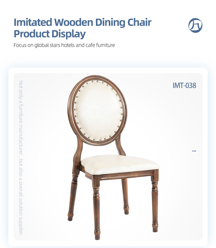 Metal luxury aluminum louis egg round back restaurant hotel dining leather chair